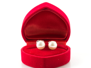 Bold Pearl Hoop Earrings